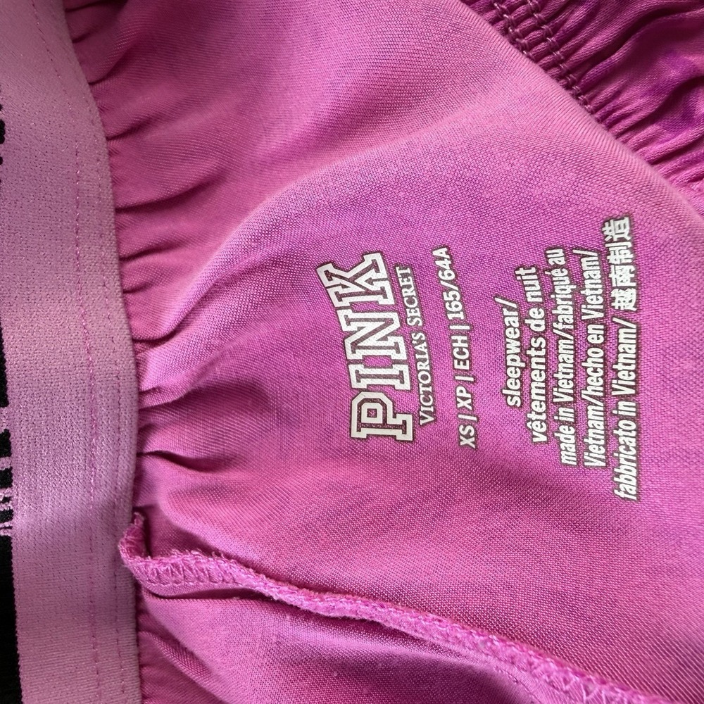 Victoria Secret Sleep Shorts Bundle Floral Logo Size XS - Picture 9 of 9